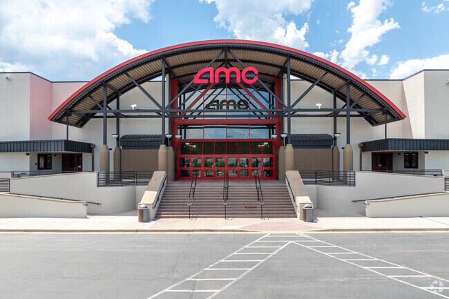 Dutch Creek Village residents can catch a movie at the AMC theatre in Bowles Crossing.