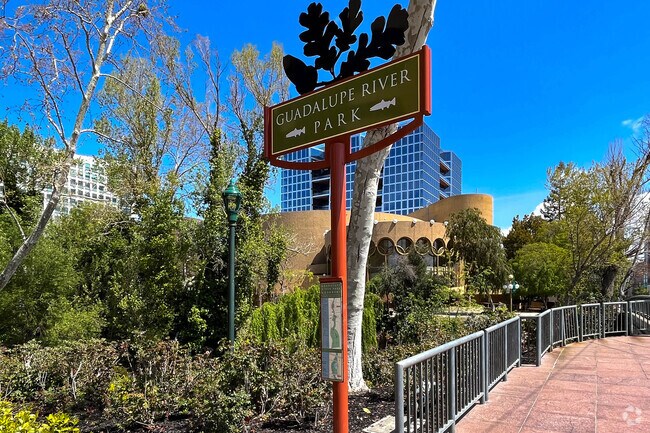 Guadalupe River Trail is a beautiful, wonderful place to exercise and enjoy the outdoors.