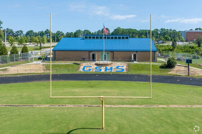 Garner Magnet High fields competitive football in the East Region.