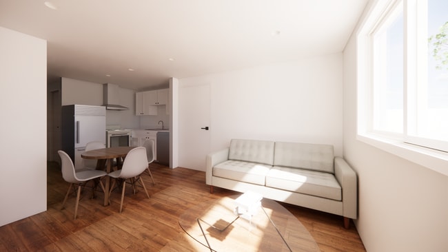 Living Room & Open Kitchen