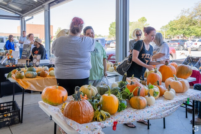 Fresh local produce can be found at the Lawton Farmers Market in downtown.