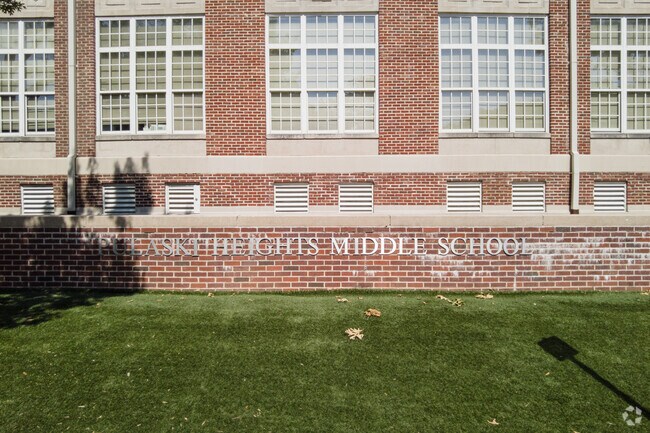 Pulaski Heights Middle School in Hillcrest located in Little Rock, Arkansas.