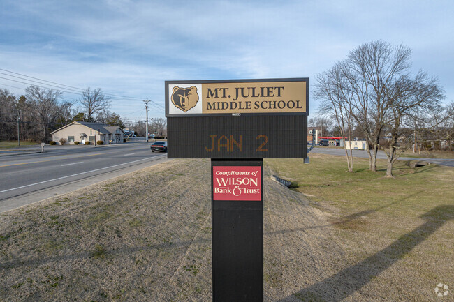 West Wilson Middle School offers education to students in grades 6-8.
