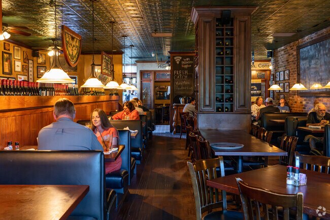 Crescent City Grill located off Hardy Road, is a popular spot known for its inviting atmosphere.