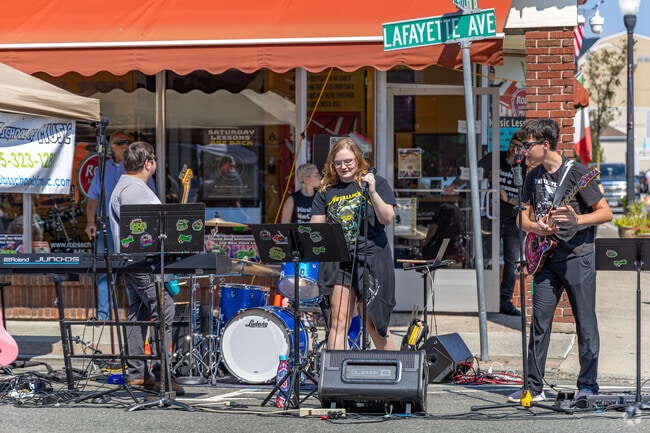 Enjoy live music while strolling through the Suffern Street Fair and exploring all it has to offer.