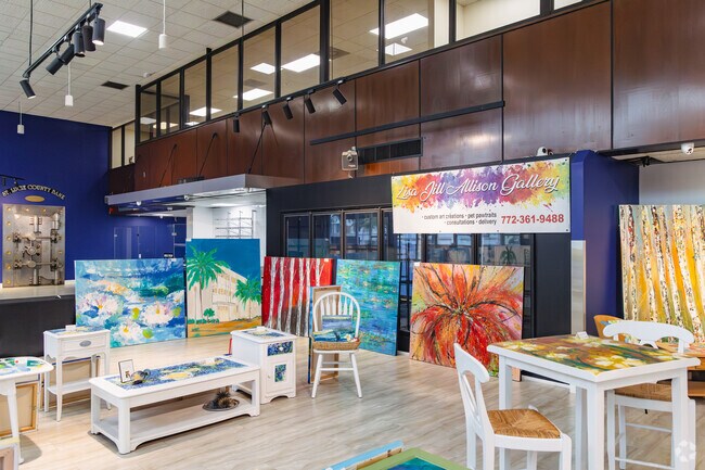 The Lisa Jill Allison Art Gallery showcases love in color in Fort Pierce.