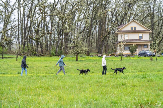 Residents of Midtown South Springfield enjoy Dorris Ranch rain or shine.