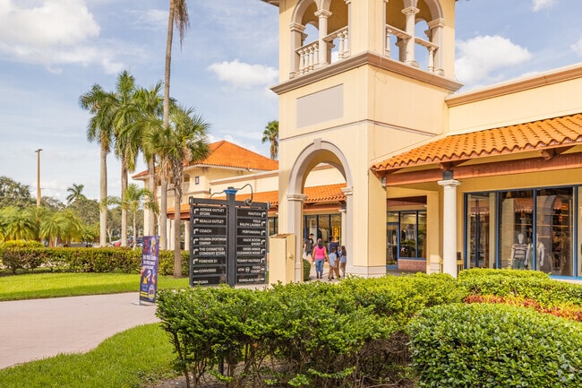 Locals and tourists can find lots of shopping at Florida Keys Outlet Center just outside of Florida City.