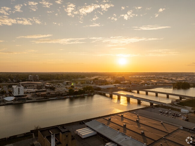 Neighbors Helping Neighbors offers a serene setting just a mile from the Cedar Fall River.