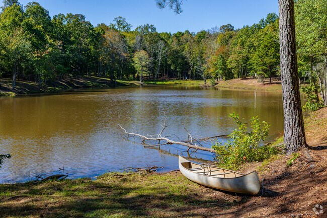 Abilene residents can take the canoe or kayak out at the lake in Little Tallapoosa Park.