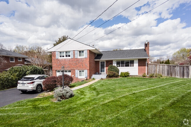 Brick Split level homes in Rose Hill offer more space than the Minimal traditional homes.