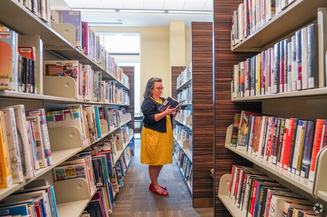 The St. Tammany Parish Library in Madisonville serves as a welcoming space for reading, learning, and gathering in the heart of the community.