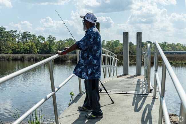 Harborview Boat Ramp is a popular destination to cast a line and try your luck.