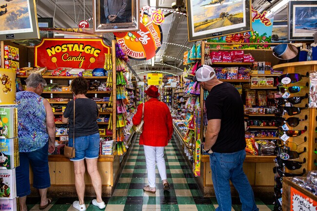 Dick’s 5 & 10 is known for its old-fashioned candy and retro toys.
