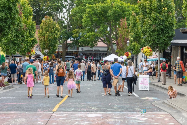 Porchfest is a popular event hosting live music in Downtown Edmonds every summer and drawing quite a crowd.
