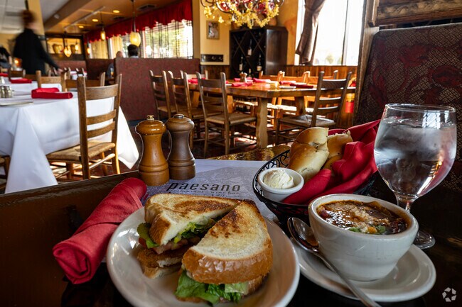 Paesano offers Allen residents wine tasting, cooking classes and leisurely meals.