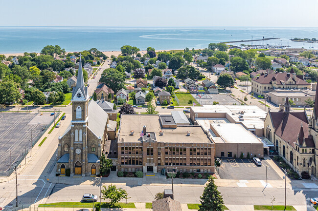 St. John's Lutheran School sits near Lake Michigan in Racine, WI.