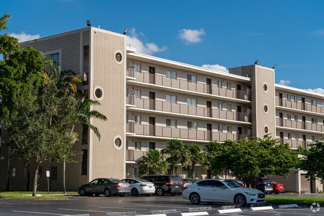 These are some of the apartment buildings at Lakeshore Park.