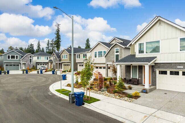 Picturesque homes are located in the heart of Canyon Creek-39th SE.