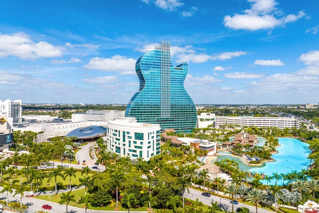 The iconic Seminole Guitar Hotel and Casino is minutes from Boulevard Heights.