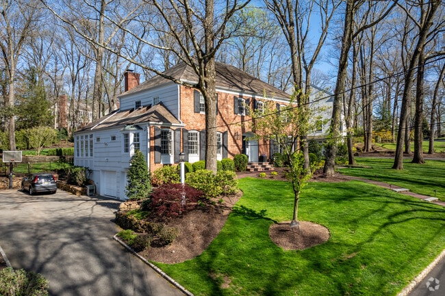 About half of the homes in New Providence sit on the subtle hills surrounding the downtown area.