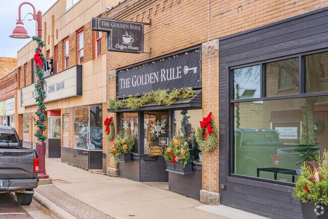 The Golden Rule Coffee House provides a cozy pick-me-up in downtown Redwood Falls.