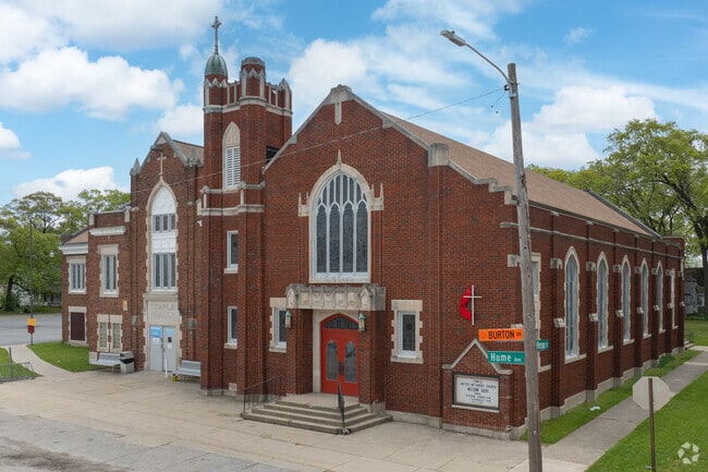 The Mission for Area People provides food and clothes to the less fortunate in Muskegon Heights.