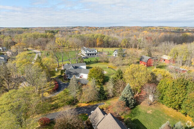 Mendon offers a mix of historic farmhouses and custom, New Traditional builds.