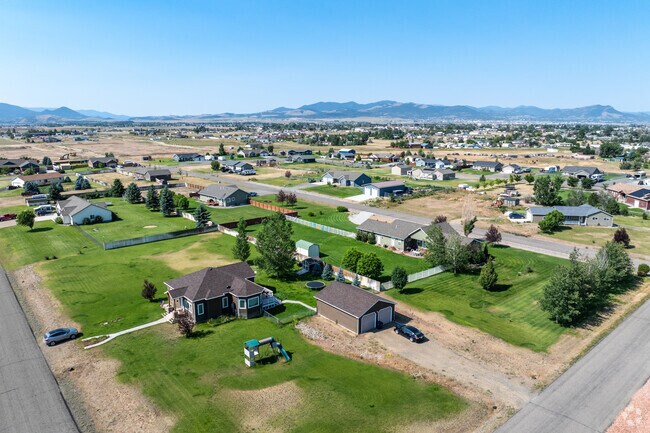 Helena Valley Southeast is a mixture of farmland and residential areas.