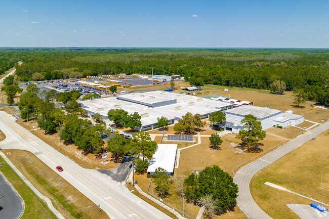 Land O Lakes, Florida Aerial view of Pine View Middle