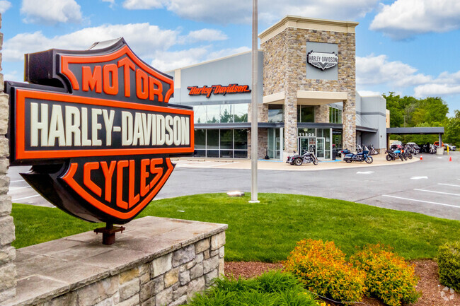 Motorcycle lovers can stop by Harley-Davidson in the Grovehurst neighborhood.