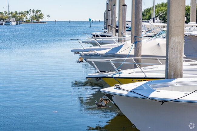 Many boating enthusiasts call Snapper home with two marinas in the neighborhood.