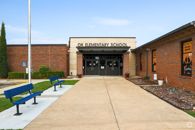 Welcome to O.K. Elementary School where education is offered to local students.