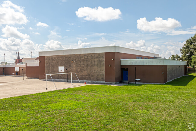 J.D. Meisler Middle School is located in the Ferran Place-Courtland Heights neighborhood.