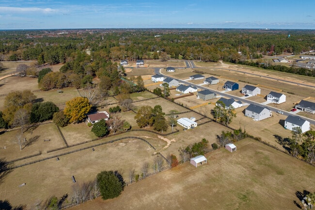 Many new housing developments are being built among the rural areas of Woodside.
