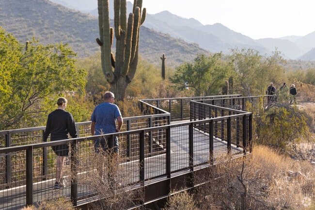 McDowell Sonoran Preserve offers multi-use trails for visitors from Carefree.