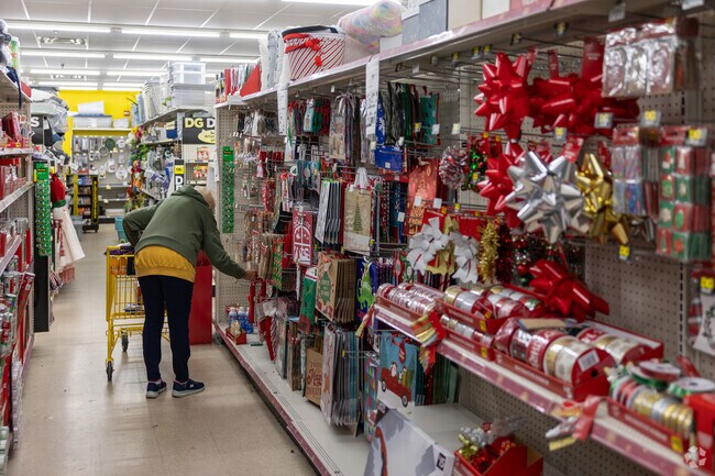 Grab your holiday decor at The Dollar General in South Wheeling.
