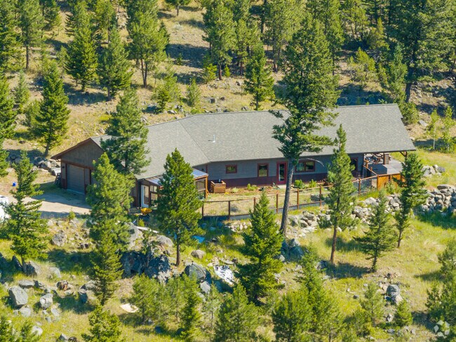 A cabin in the woods is the reality of the Gulches area.