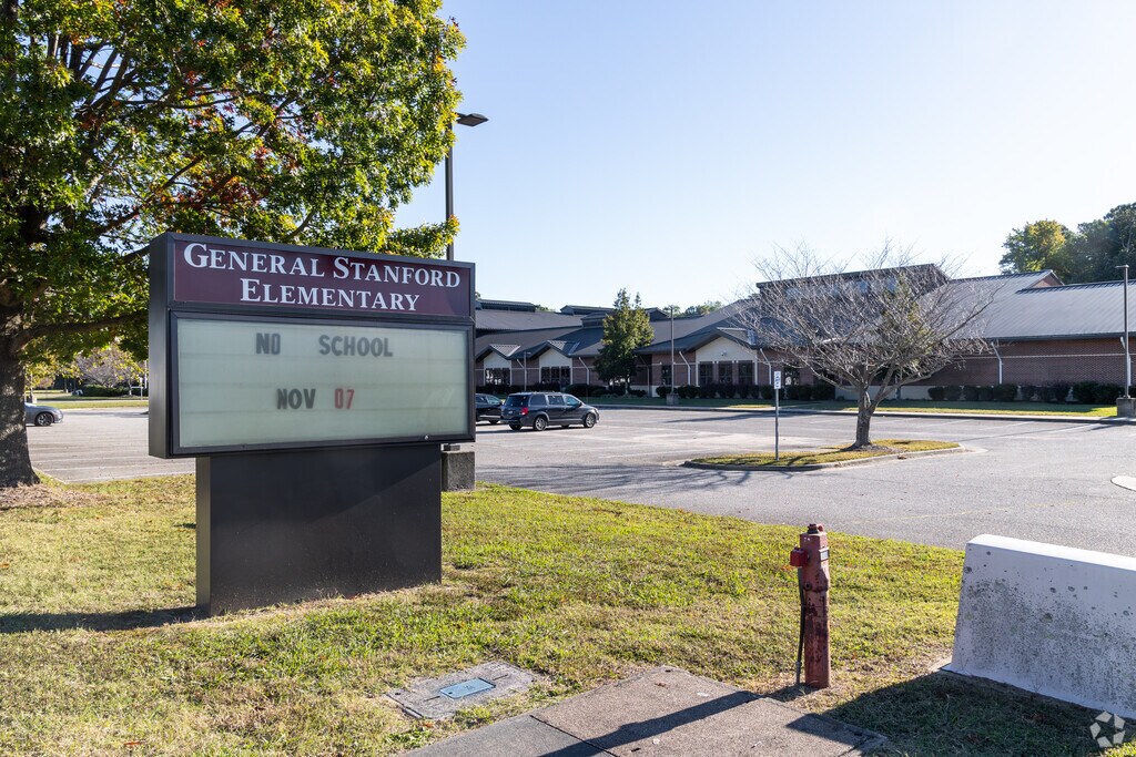 General Stafford Elementary School is on the Fort Eustis base in Lee Hall.