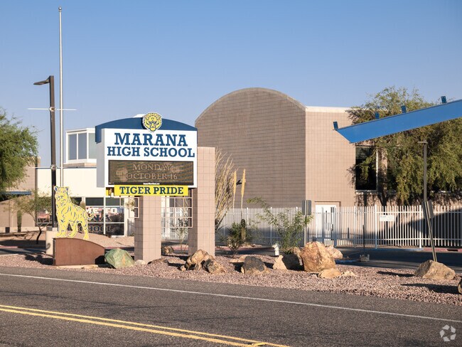 Marana High School of the Tuscon area is home of the Tigers.