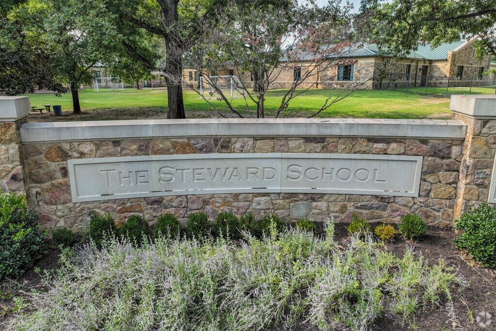 The Steward School signage.