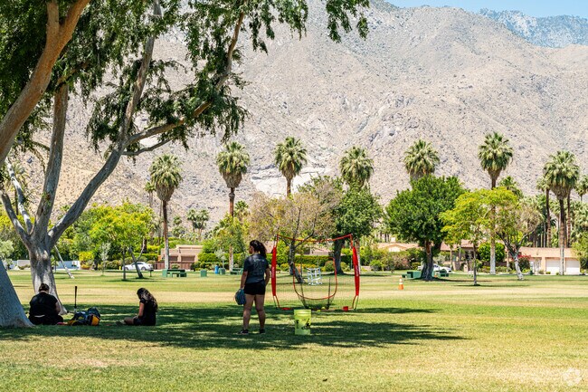 Hang out in the shade at Ruth Hardy Park in The Movie Colony neighborhood.