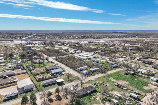 The streets of Grape Creek offer residents a quiet oasis near the city.