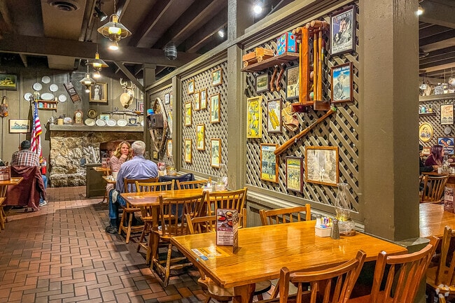 A favorite for homemade meals and homey decor, Cracker Barrel is just down the street.
