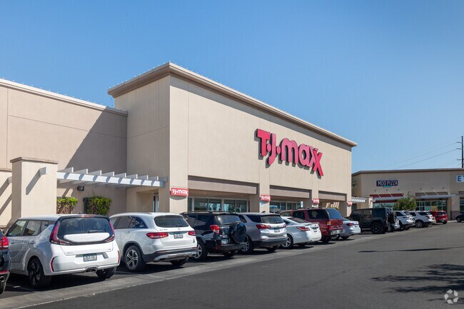 Retail options like T.J. Maxx are located within a short drive of Mesquite Ranch.