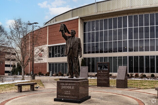 You can watch one of WKUs famous basketball games at Diddle Arena.