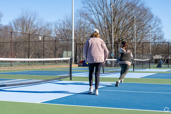 Stay active on the pickleball courts at Mason Mill Park in Upper Moreland.