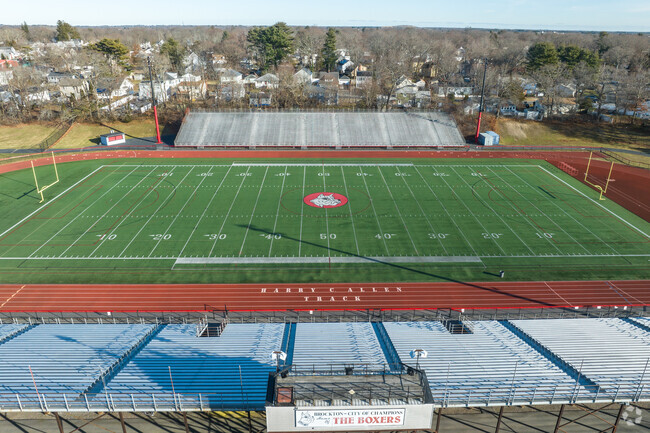Cheer on the Brockton Boxers at Brockton High School in Clifton Heights.