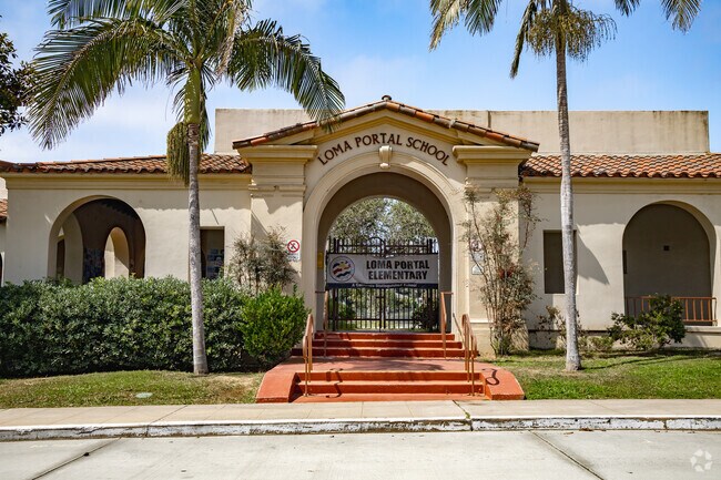 Loma Portal Elementary offers a welcoming environment for students near Liberty Station.