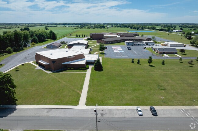 Ada High School shares a campus with the elementary and middle school.